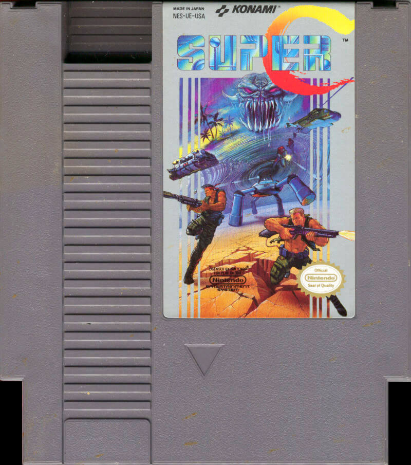 Лицензионный картридж Super Contra для NES\Famicom